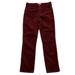 L’agence Woman’s Celestia Ultra High Rise Slim Velvet Pants